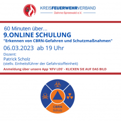 Online Schulung „Erkennen von CBRN-Gefahren und Schutzmaßnahmen“