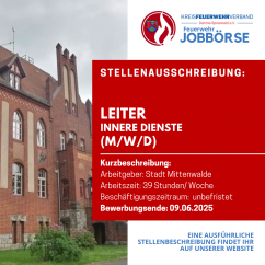 Leiter*in Innere Dienste (m/w/d)