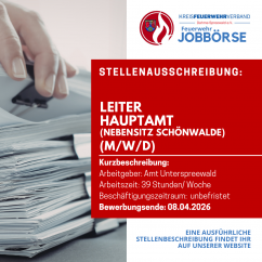 Leiter für das Hauptamt (m/w/d) 