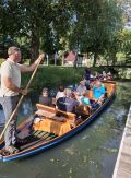 Kahnfahrt über den Luckauer Stadtgraben