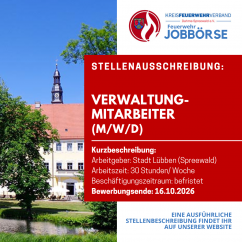 VERWALTUNGSMITARBEITER (M/W/D)