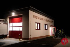 neue Gerätehaus der Freiwilligen Feuerwehr Terpt