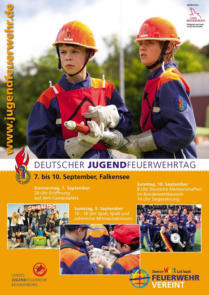 Plakat Deutscher Jugendfeuerwehrtag 2017