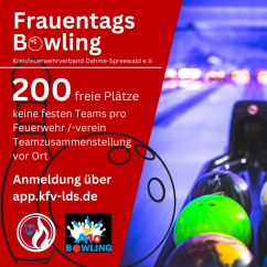 "Frauentags Bowling" des Kreisfeuerwehrverbandes LDS e.V.