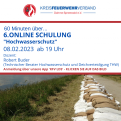 Online Schulung "Hochwasserschutz"