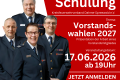 Wiederholung Online Schulung "Vorstandswahlen 2027"