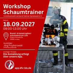 7. Workshop "Schaumtrainer"