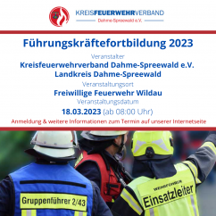 Führungskräftefortbildung 2023