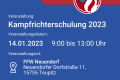Kampfrichterschulung 2023