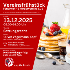 7. Vereinsfrühstück 2025