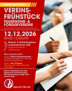 8. Vereinsfrühstück des Kreisfeuerwehrverbandes LDS e.V.