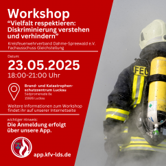 Anmeldung zum Workshop "Vielfalt respektieren: Diskriminierung verstehen und verhindern"