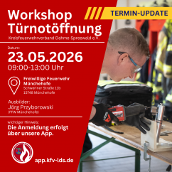 6. Workshop "Türnotöffnung"