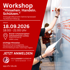 Workshop "Hinsehen.Handeln.Schützen."